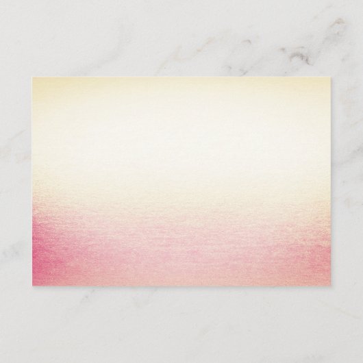 Kleine Kick-Hatching Baby-Dusche Begleitkarte (Rückseite)