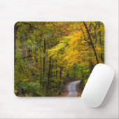 Kleine Kiesstrasse mit Herbstfarbe Mousepad (Mit Mouse)
