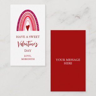 Kleine Kinder haben einen süßen Valentinstag Mitteilungskarte