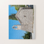 Kleine Kirche auf dem Hügel von Marjan bei Split - Puzzle (Vertikal)
