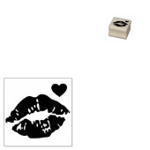 Kleine Kissenlippen Gummistempel (Stempel)