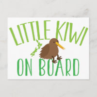 Kleine Kiwi an Bord (Niedliche neuseeländische Mut