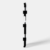 Kleine Klaviertasten Klassisches Tastaturmuster Case-Mate iPhone Hülle (Rückseite / Rechts)