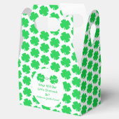 Kleine Kleeblatt-Geschlechtsoffenbarung Geschenkschachtel (Geöffnet)