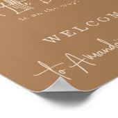 Kleine kleine Babydusche Poster (Ecke)