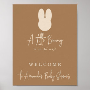 Kleine kleine Babydusche Poster