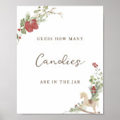 Kleine kleine Babydusche schätzt, wie viele Poster (Vorne)