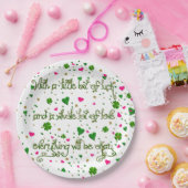 Kleine Kleinigkeit Irish Luck-9in Paper Teller (Party)