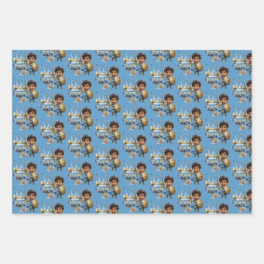 Kleine Kleinigkeiten Papierfolien Geschenkpapier Set (Vorderseite 3)