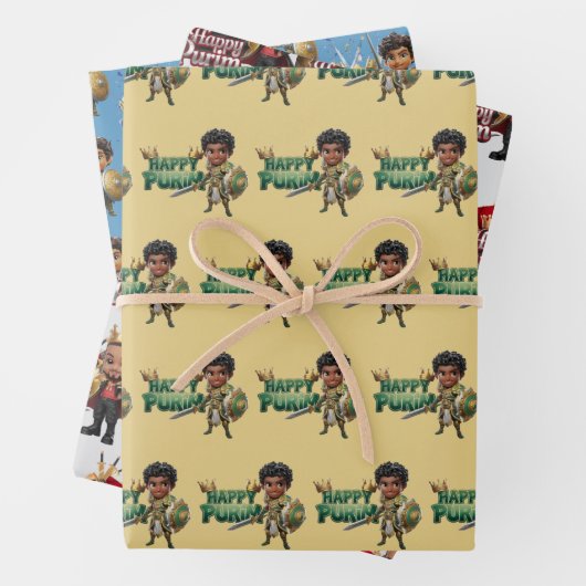 Kleine Kleinigkeiten Papierfolien Geschenkpapier Set (Beispiel)