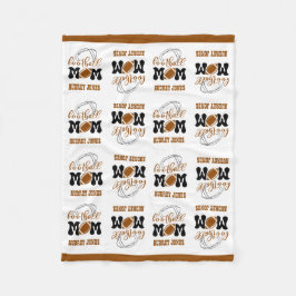 Kleine, knuddelige Mama Fleecedecke