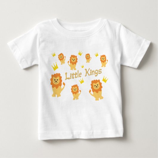 Kleine Könige Baby T-shirt (Vorderseite)