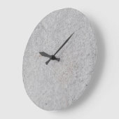 KLEINE KONKRETE TEXTE GROßE WANDUHR (Winkel)