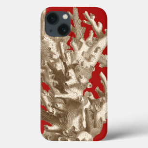 Kleine Koralle im Rot Case-Mate iPhone Hülle