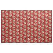 Kleine Koralle in Rot Stoff (Yard (91,4 cm))