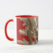 Kleine Koralle in Rot Tasse (Links)