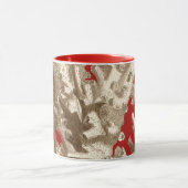 Kleine Koralle in Rot Tasse (Zentrum)