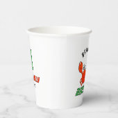 Kleine Krabbe Pappbecher (Rechts)