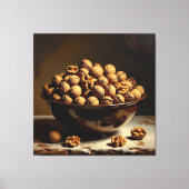 Kleine Kraftpakete – Die Welt der Nüsse Leinwanddruck (Vorderseite)