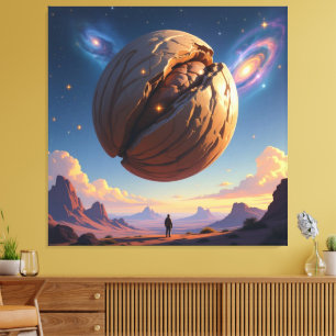 Kleine Kraftpakete – Die Welt der Nüsse Leinwanddruck