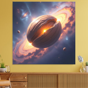 Kleine Kraftpakete – Die Welt der Nüsse Leinwanddruck