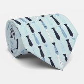 Kleine Krawatte Niedliches Muster (Gerollt)