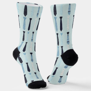 Kleine Krawatte Niedliches Muster Socken