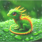 Kleine Kreatur Aufkleber (Vorderseite)