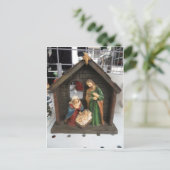 Kleine Krippe Postkarte (Stehend Vorderseite)