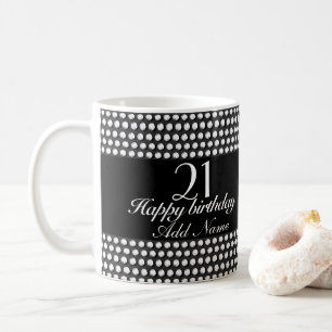 Kleine KristallPaillette Kaffeetasse