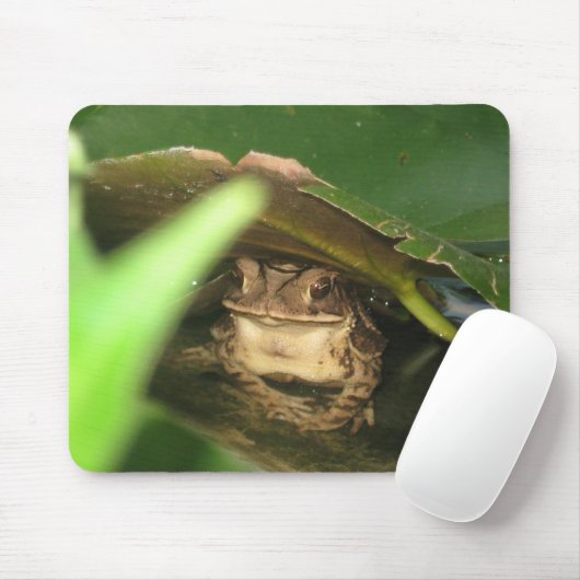 Kleine Kröten-Frosch-Mausunterlage Mousepad (Mit Mouse)