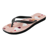 Kleine Kuchen Badesandalen (Schrägansicht)