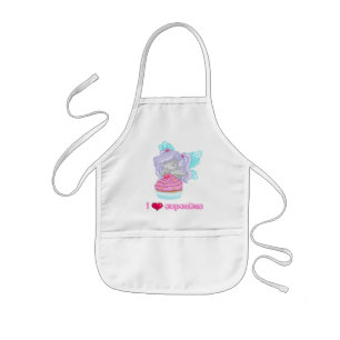 Kleine Kuchen der Liebe I Kinderschürze