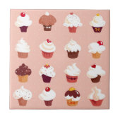 Kleine Kuchen Fliese (Vorderseite)