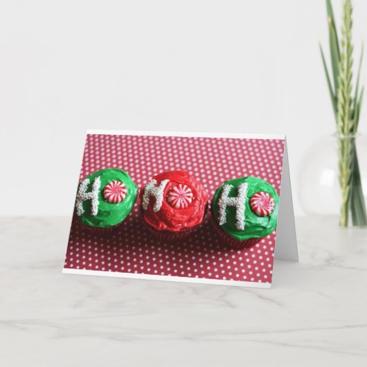 Kleine Kuchen für Sankt Feiertagskarte (Vorderseite)