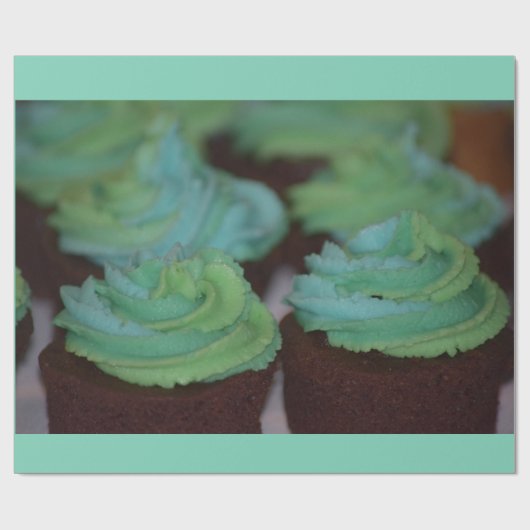 Kleine Kuchen Geschenkpapier (Flach)