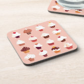 Kleine Kuchen Getränkeuntersetzer (Linke Seite)