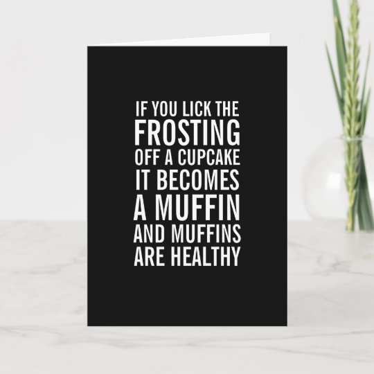 Kleine Kuchen In Muffin Lustige Geburtstags Karte Karte Zazzle De