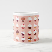 Kleine Kuchen Jumbo-Tasse (Vorderseite)