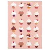 Kleine Kuchen Klemmbrett (Rückseite)