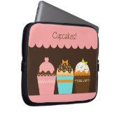 Kleine Kuchen - Laptop-Hülse Laptopschutzhülle (Vorne Rechts)