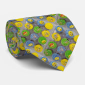 Kleine Kuchen lassen mich lächeln Krawatte (Gerollt)