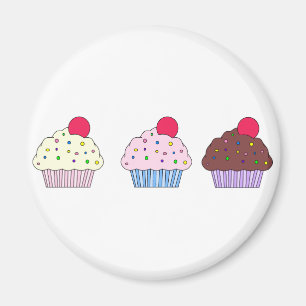 Kleine Kuchen Magnet
