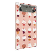 Kleine Kuchen Mini Klemmbrett (Schrägansicht)