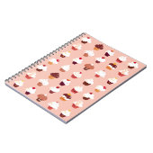 Kleine Kuchen Notizblock (Linke Seite)