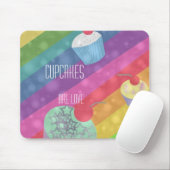 Kleine Kuchen sind Liebe mousepad (Mit Mouse)
