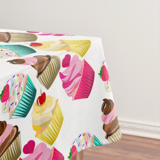 kleine Kuchen Tischdecke (Beispiel)