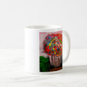 Kleine Kuchen und Kaffee Kaffeetasse (VorderseiteRechts)