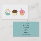 Kleine Kuchen! Visitenkarte (Vorne/Hinten)
