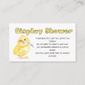 Kleine Küchenbildschirm Babyduschkarte Begleitkarte (Vorderseite)